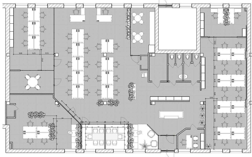 БЕЗ КОМІСІЇ! Оренда офісного приміщення в бізнес-центрі класу B