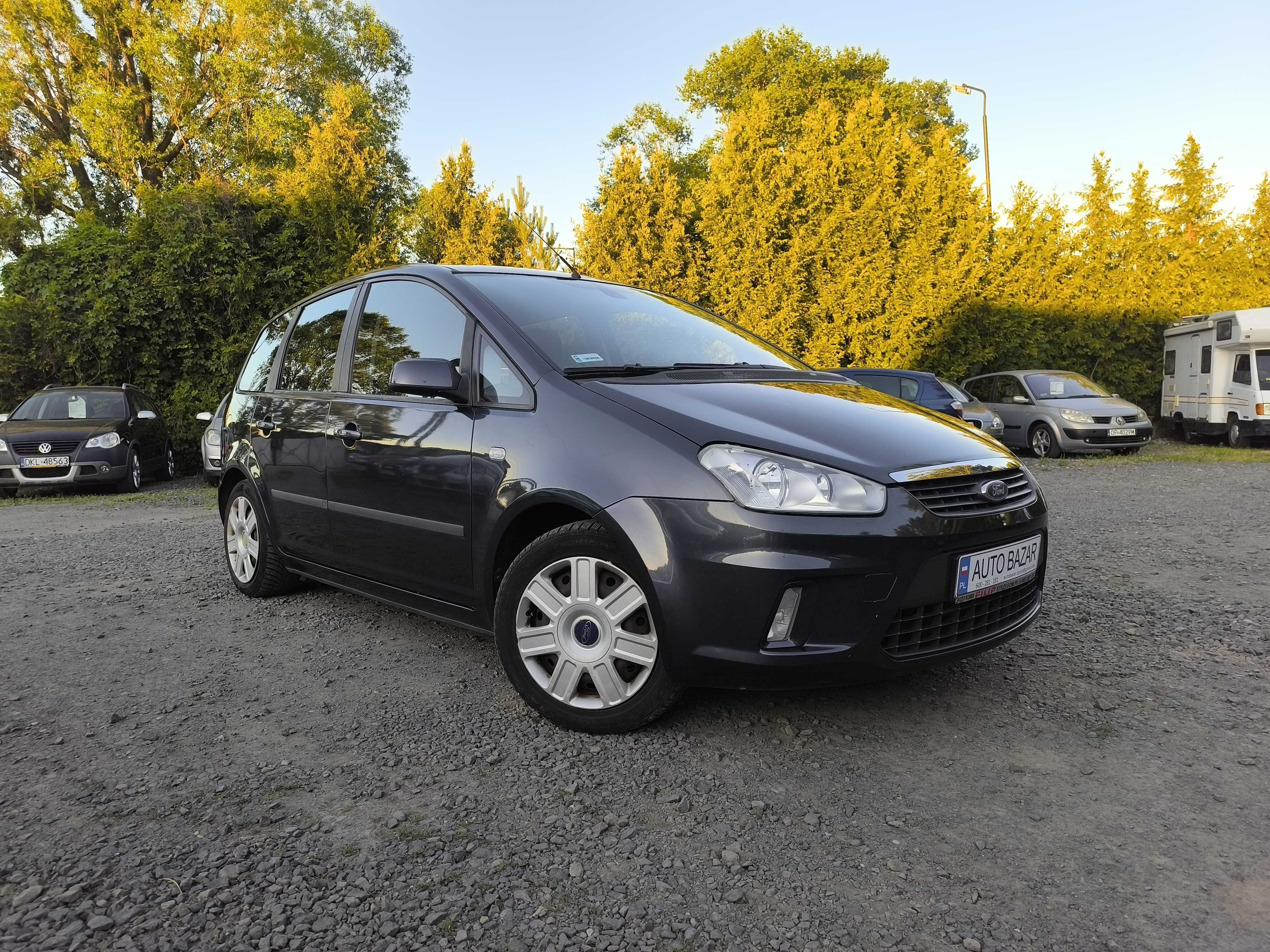 C-Max 1.6B • 2007r • 190 tys km • Wielosezon • Zdrowy •Isofix•Tempomat