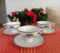Konigl pr. Tettau Bavaria порцеляновые чайные пары