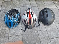 Kaski rowerowe  3 sztuki