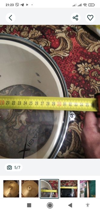 Бубен для колядок повний комплект.