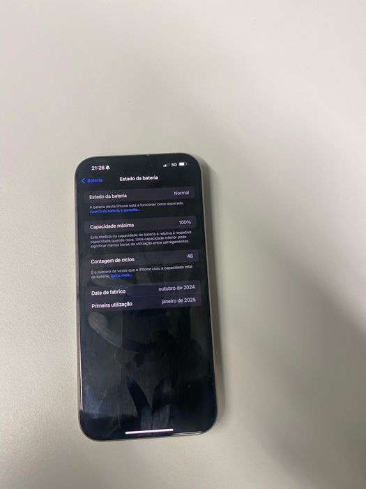 Iphone 16 pro max 256 GB doi meses de uso