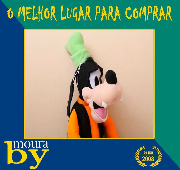 Peluche Pateta Disney de 30cm ou 40cm um bom presente