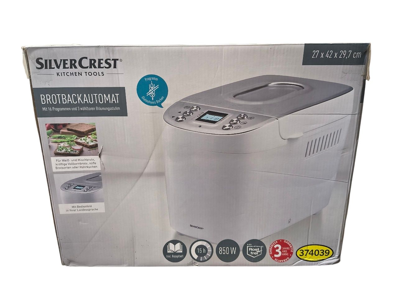 Automat do pieczenia chleba Silver crest