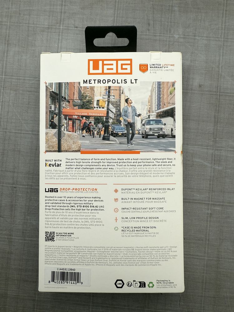 Iphone 16 pro max UAG METROPOLIS LT ETUI