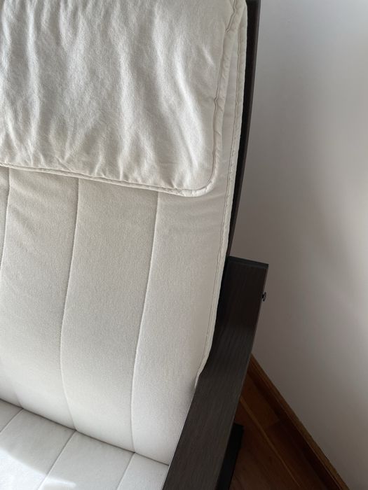 Poltrona preto-castanho