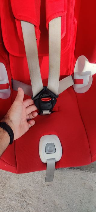 Cadeira auto Chicco vermelha