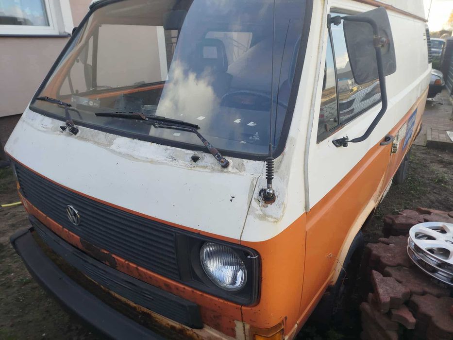volkswagen t3 camper na chodzie do remontu 1985 1,6 td