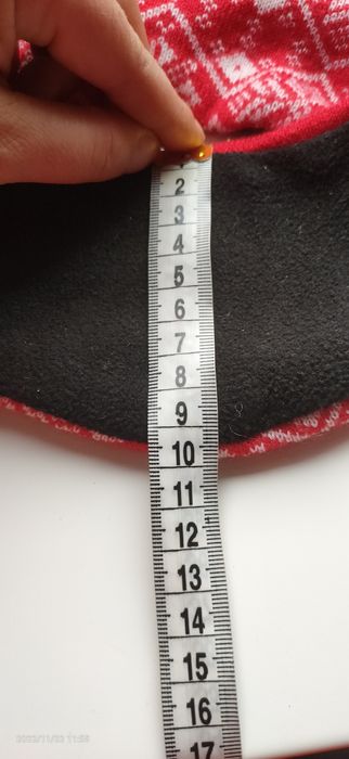 Ciepła opaska na polarku one size damska/młodzieżowa