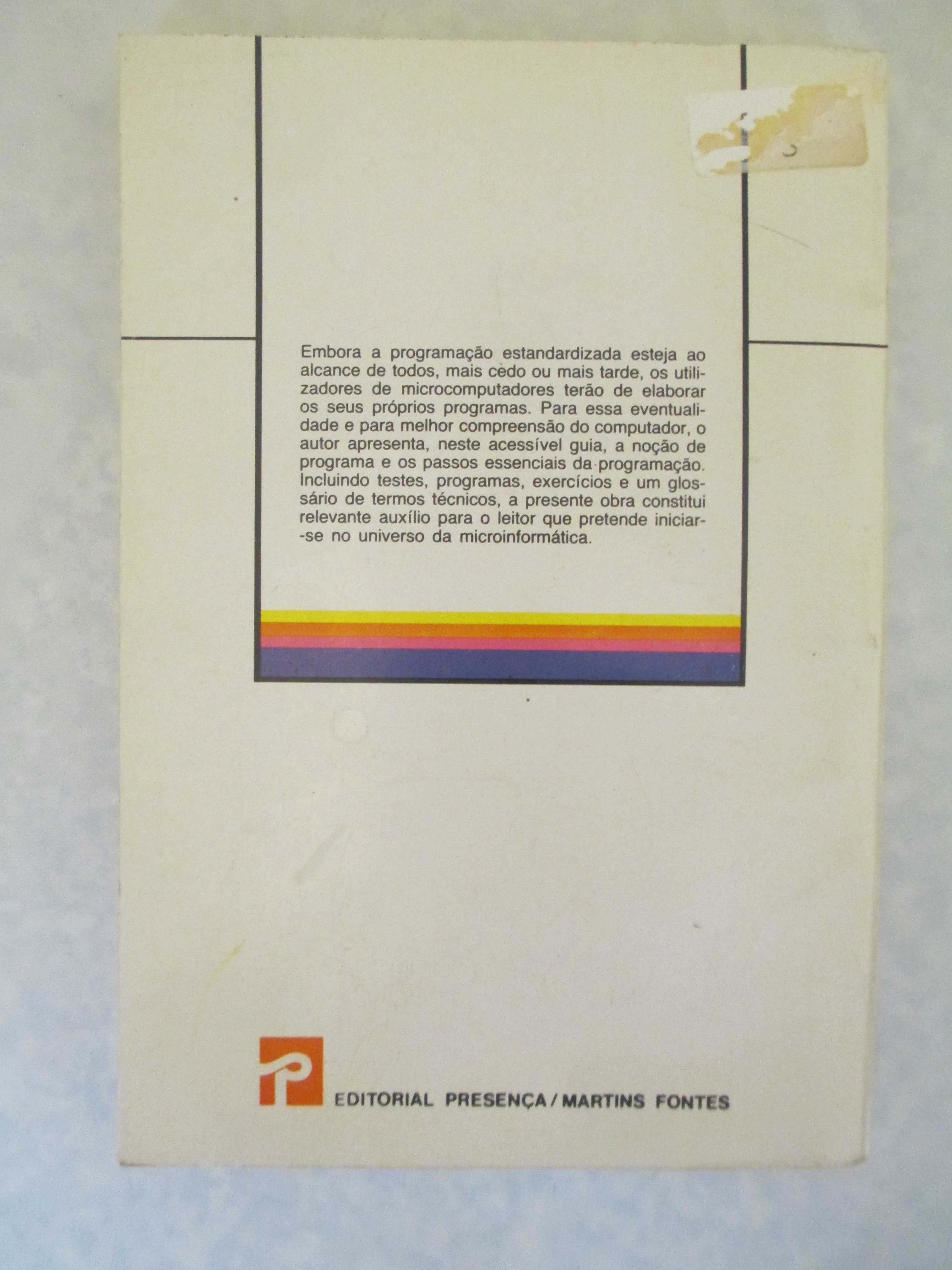 Livro – Programação – Colecção - Informática - 1984