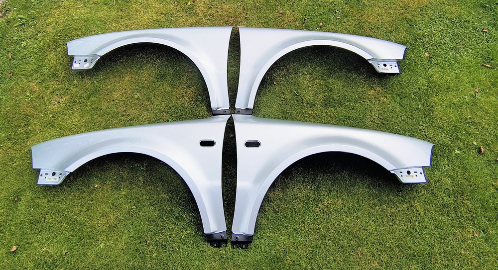 błotniki OCYNK +KONSERWACJA vw passat b5 fl 00-05 SREBRNE LA7W OD RĘKI