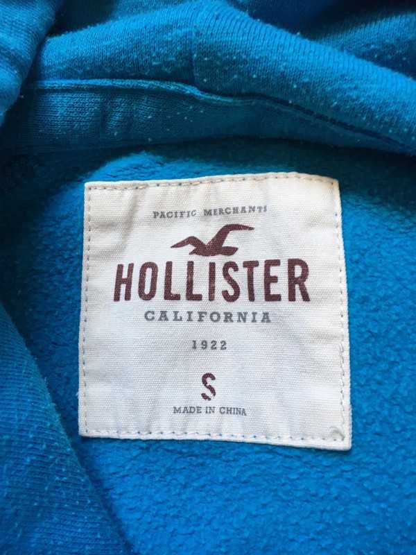 Bluza Hollister niebieska