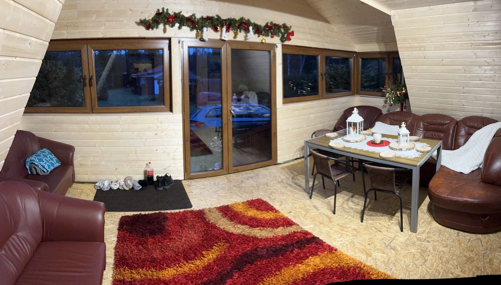 Domek wolny od ZARAZ - domek z jacuzzi, sauna na wyłączność