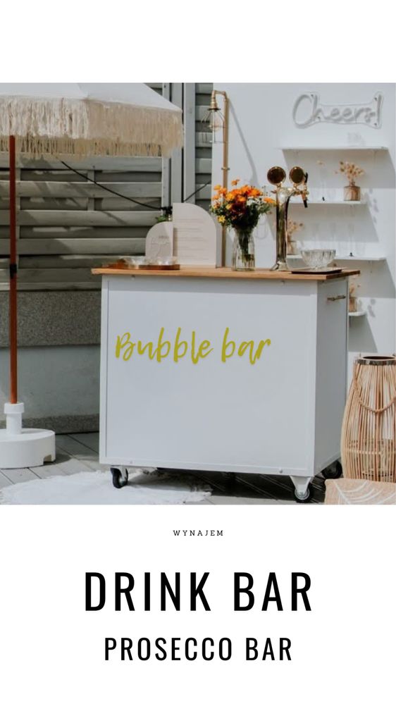 Witraki iskier, fontanny, ciężki dym, fotobudka, miny dymne, Drink bar