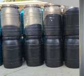Bidons Plástico  Alimentares 220L Pretos lavados