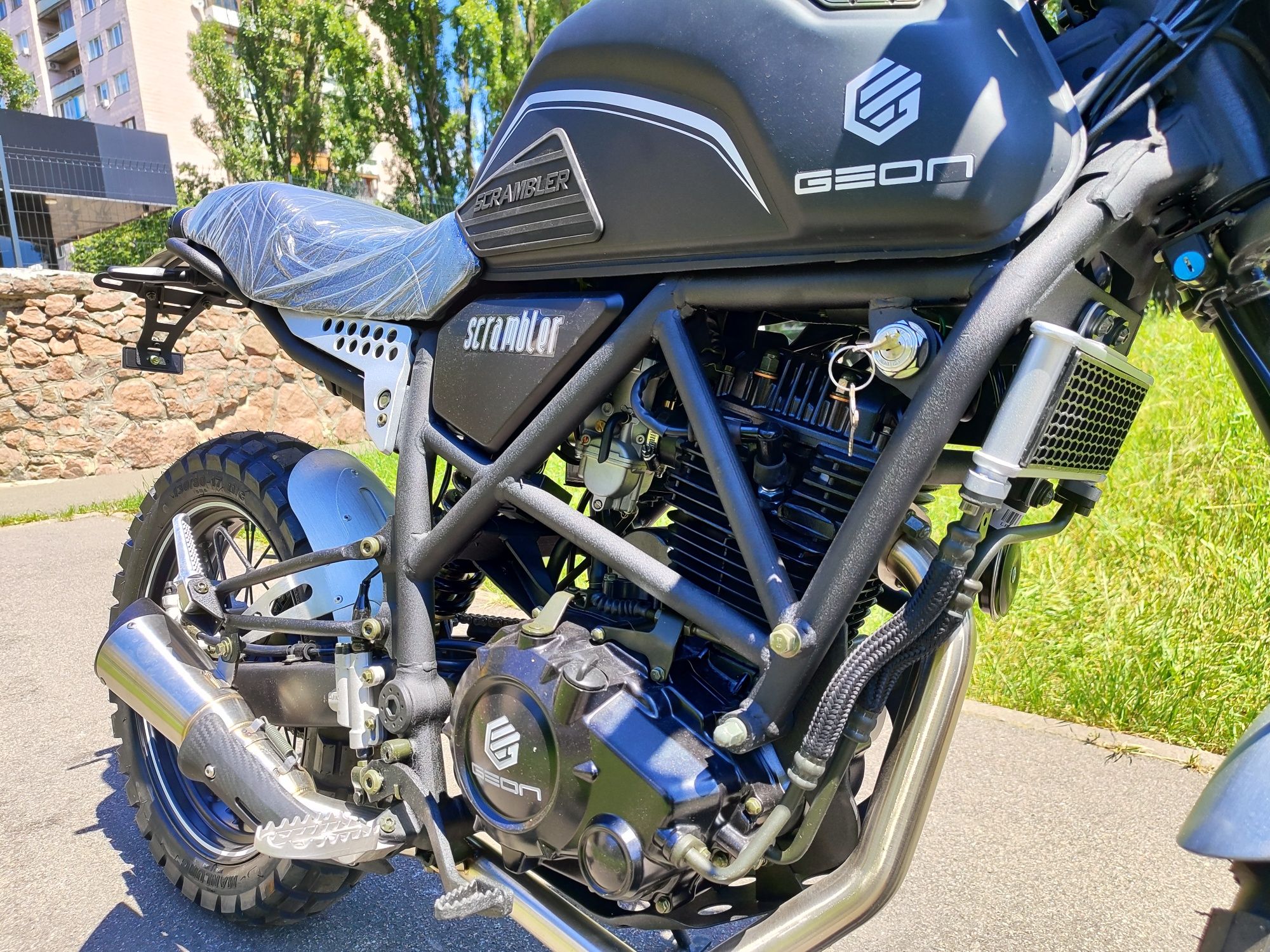 Продам мотоцикл GEON Scrambler 250.   2024