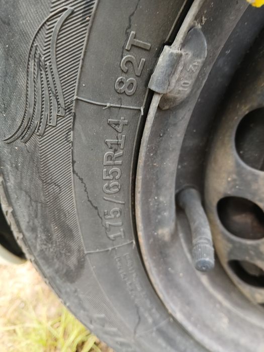 Koła felgi stalowe 14 komplet 4 szt ET46 Smart Forfour I w454 Colt iv