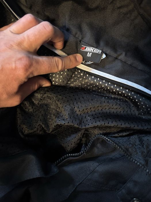 Kurtka Kombinezon motocyklowy letni 4biker scotchlite3m
