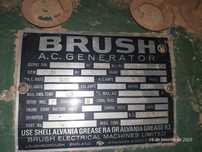 Gerador BRUSH com motor LISTER diesel