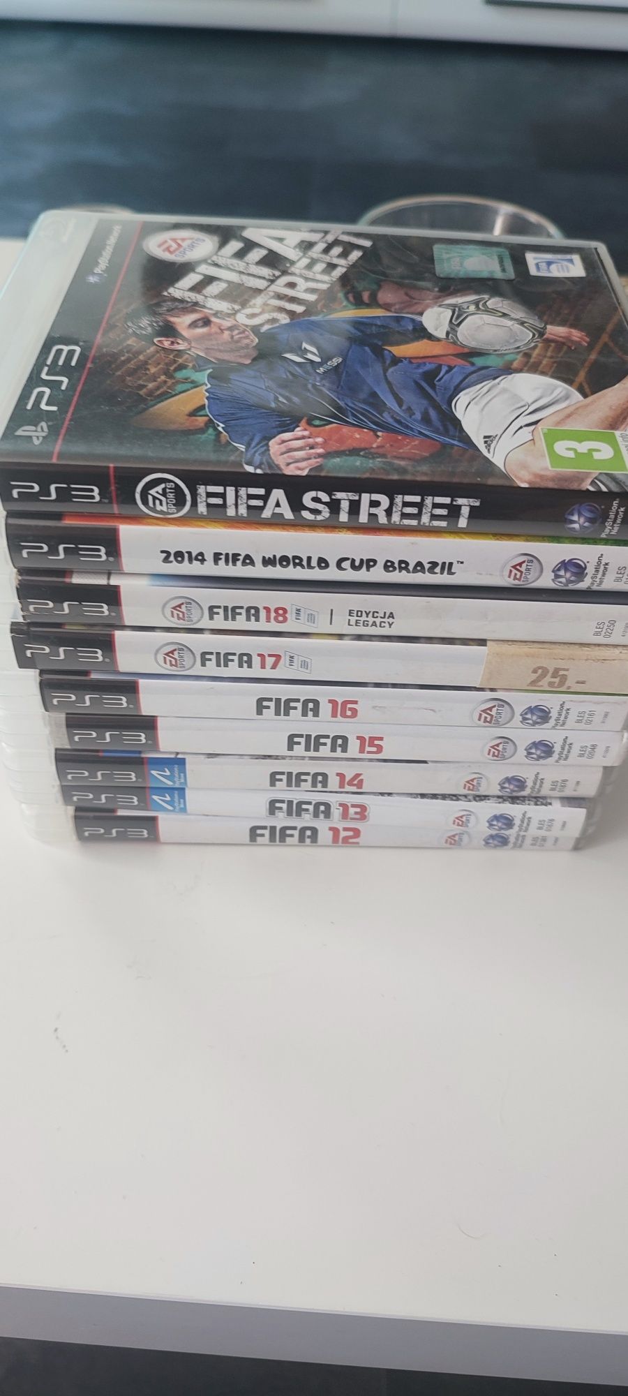 Gry Fifa 12-18 plus street i brasil