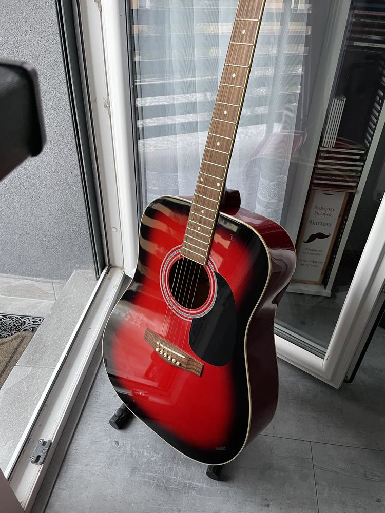 Piekna Gitara Richwood Red Edition/GW/Wys/Polecam!
