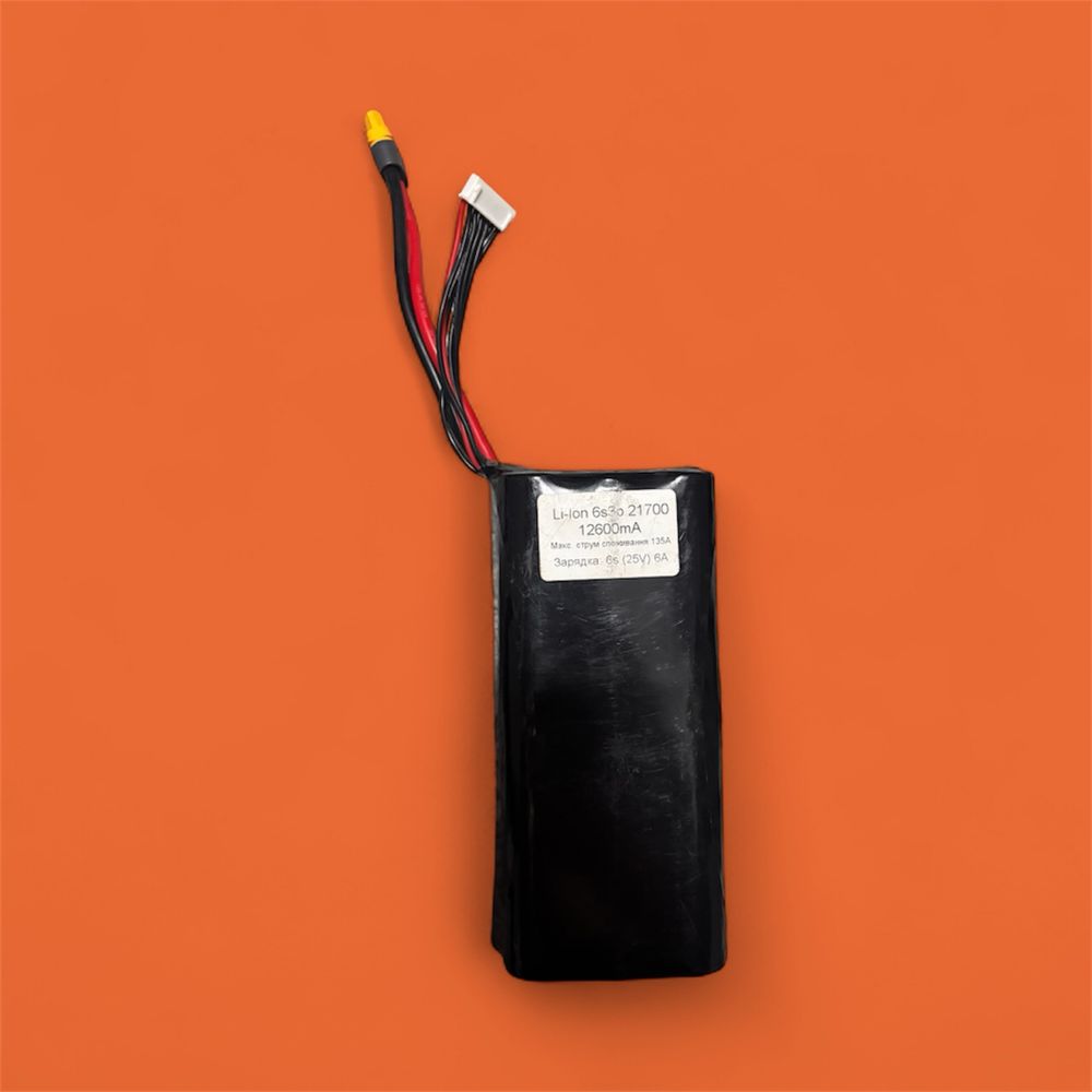 Акумулятор (батарея) для FPV (ФПВ) дрону: 12000mAh,  22.2V