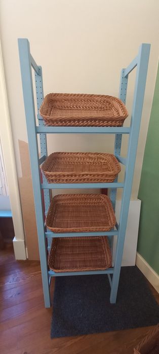 Expositor, comercial, outro com cestos