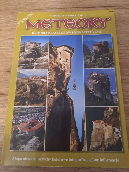 Meteory - Historia klasztorów i monastycyzmu -Theocharis M. Provatakis