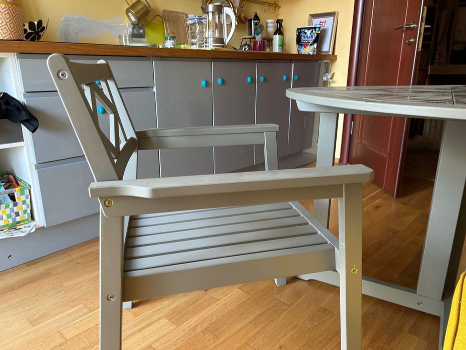 Krzeslo ogrodowe ikea jak nowe