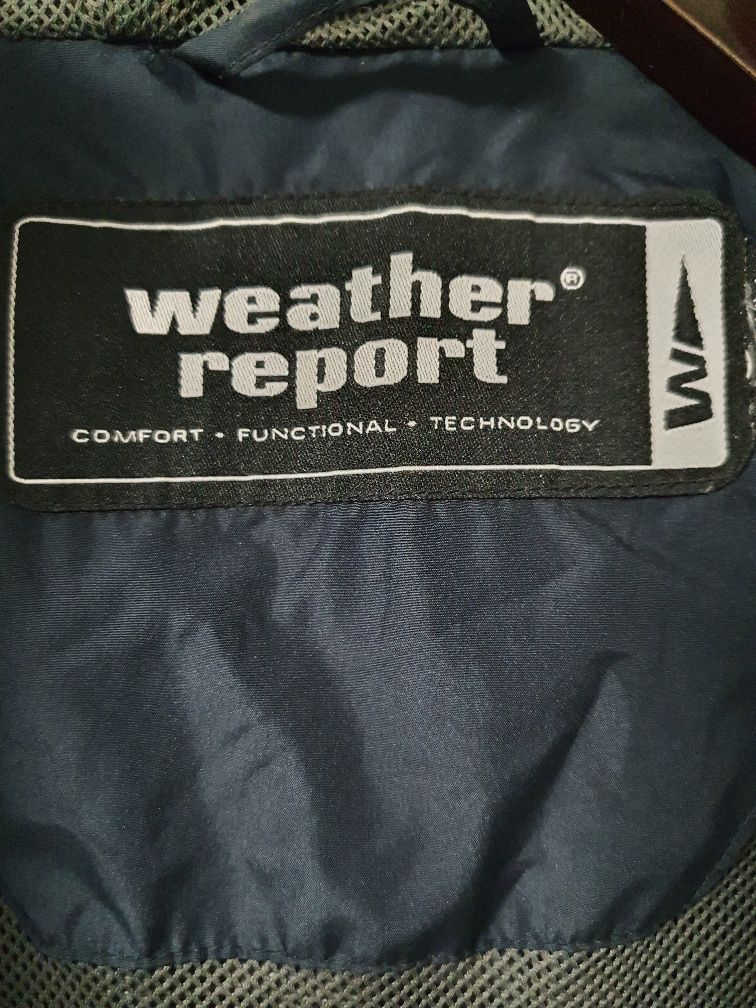 Piękna kurteczka z kapturem typu softshell marki  Weather Report
