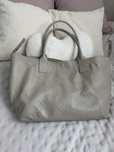 Torebka shopper skora naturalna