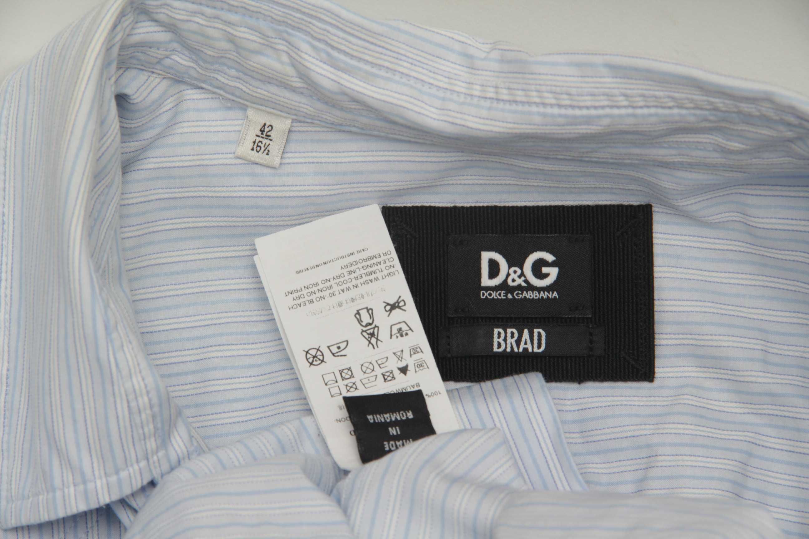 Dolce & Gabbana BRAD рр M 42 16 1/2 рубашка трансформер