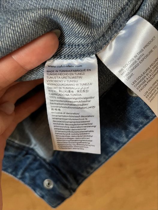 Blusão de ganga Calvin Klein