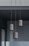lampa wisząca Industrialna szary ruchoma Novodvorski Lighting