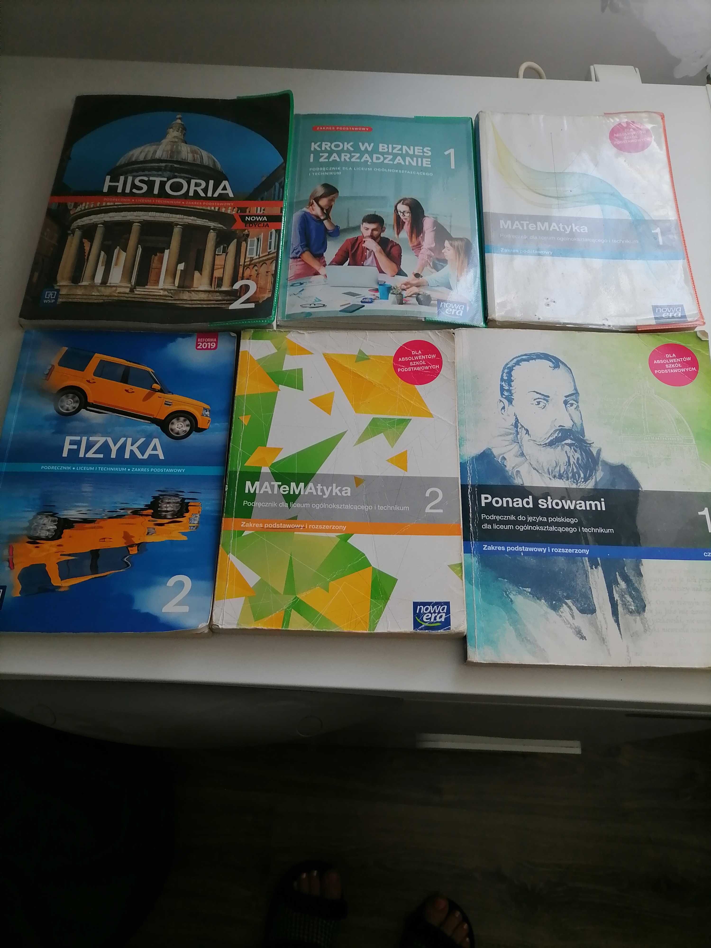 Podręczniki do 2 klasy technikum