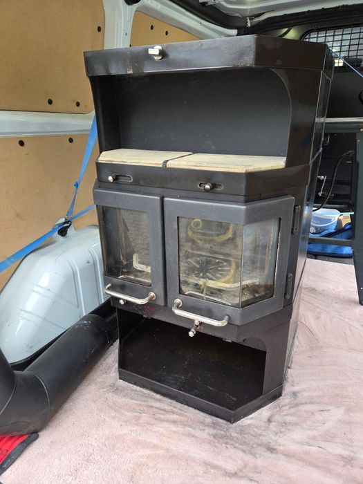 Piec na drewno. Koza  8kw