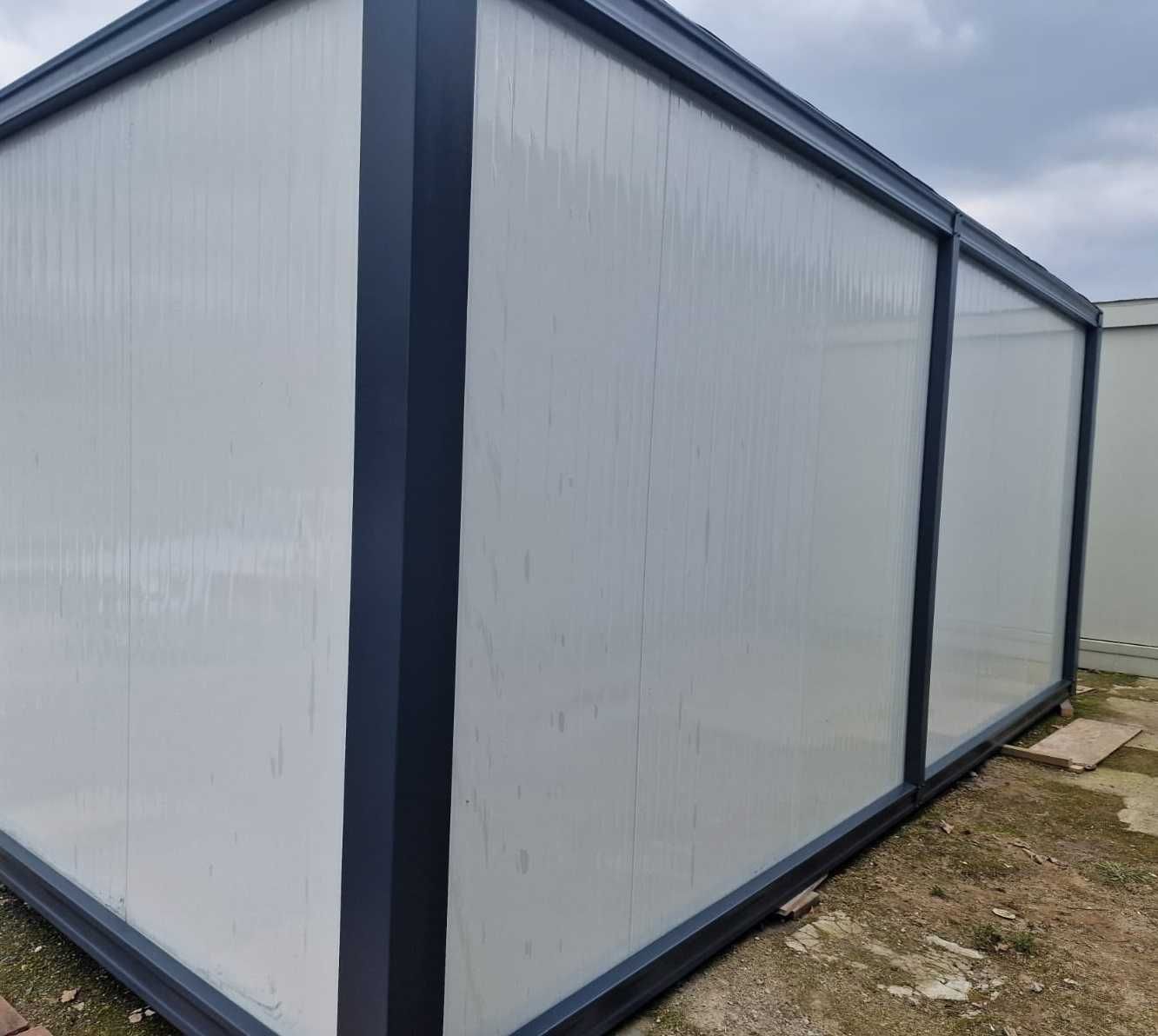 Podwójny duo kontener biurowy mieszkalny 6x6x2.5m 36m² nowy gwrancja