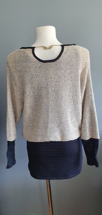 Zestaw sweterek + tunika rozmiar uni