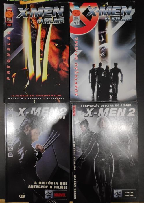 Banda Desenhada X-Men Hulk Wolverine Marvel abril devir BD TPB