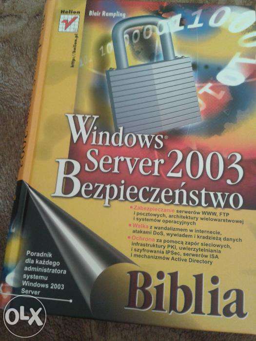 Windows Server 2003. Bezpieczeństwo. Biblia - Blair Rampling