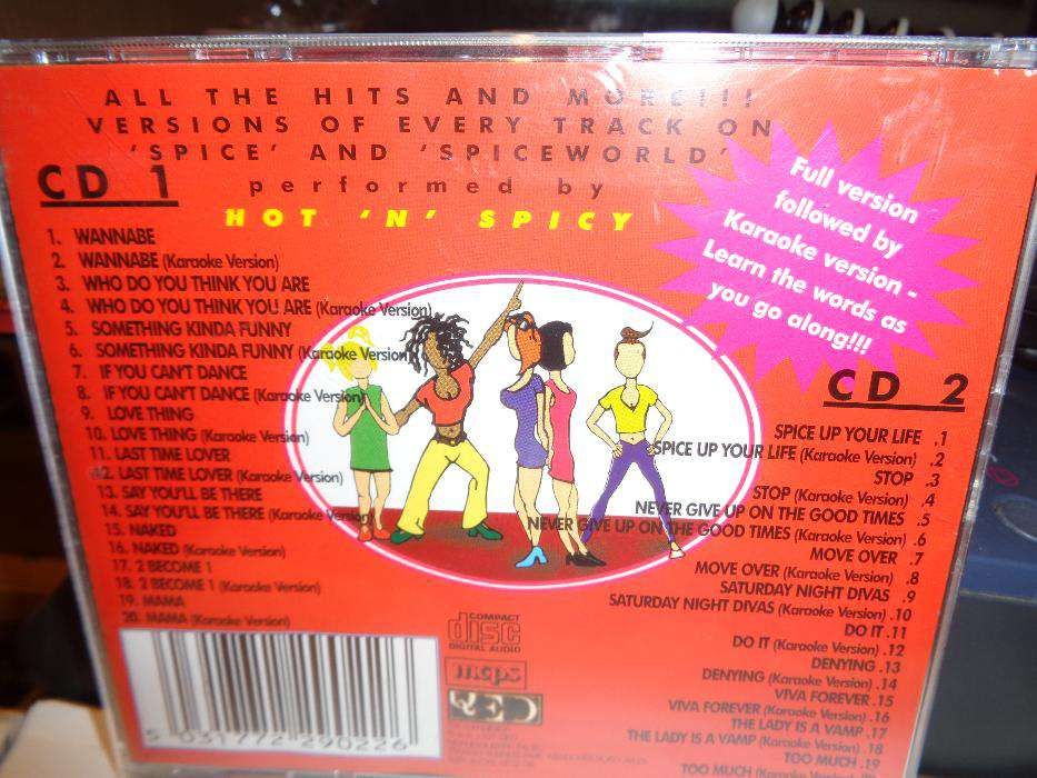 CD Duplo The Ultimate Karaoke spice party de música uno oficial
