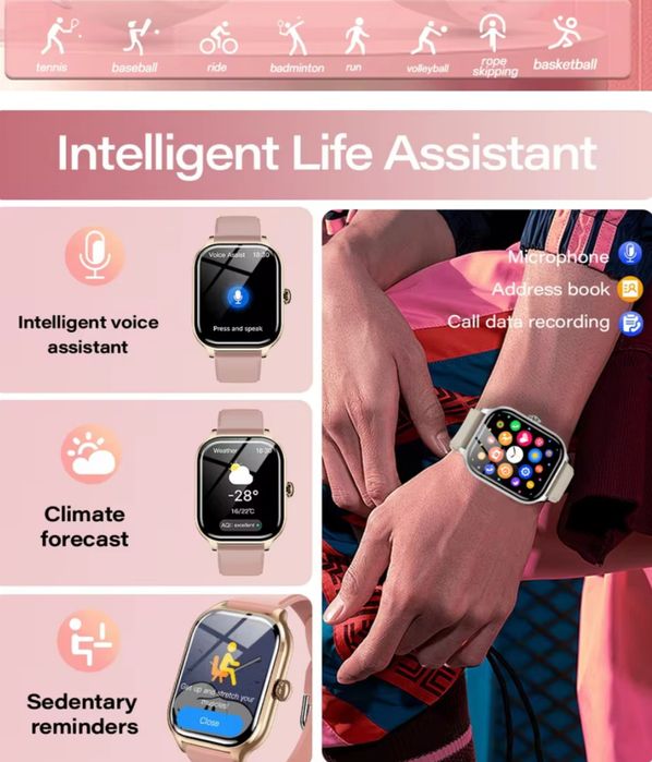 Smartwatch damski H9 Pro Max Amoled