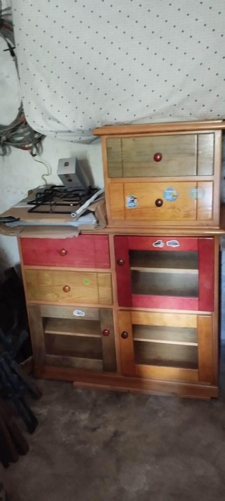 Cama individual de criança em pinho maciço