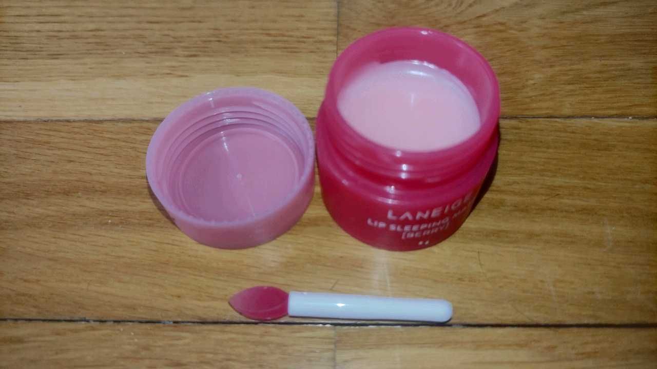 Набор (4х8г)  Маска для губ Laneige Lip Sleeping Mask Berry