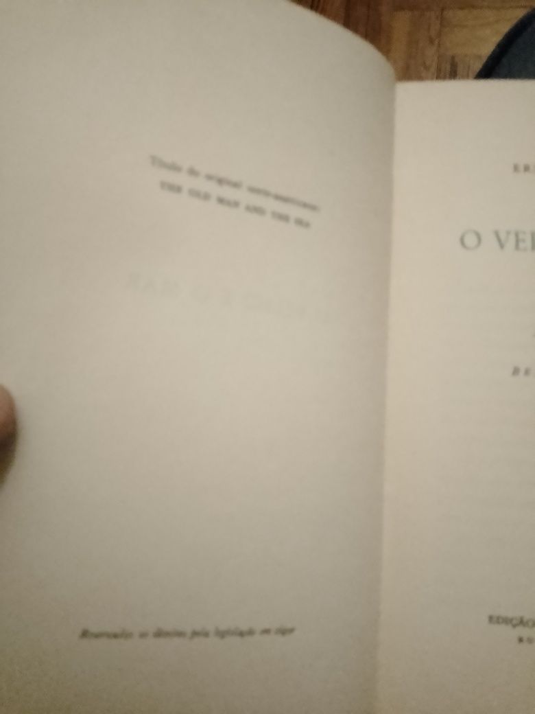 O Velho e o Mar-E.Hemingway-1ºedi.-8E-DiarioII-S.Gama5EdAtica5EDesde2E