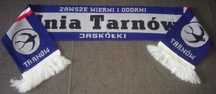 UNIA TARNÓW !! Zawsze Wierni i Oddani Jaskółki !! Szalik szal sportowy