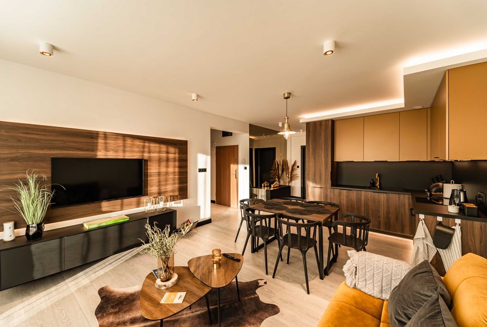 Luksusowy trzypokojowy apartament z ogródkiem w Szczyrku na wynajem