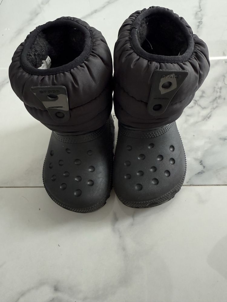 Дутики снегоходы Crocs c6 22-23 размер зимние ботинки