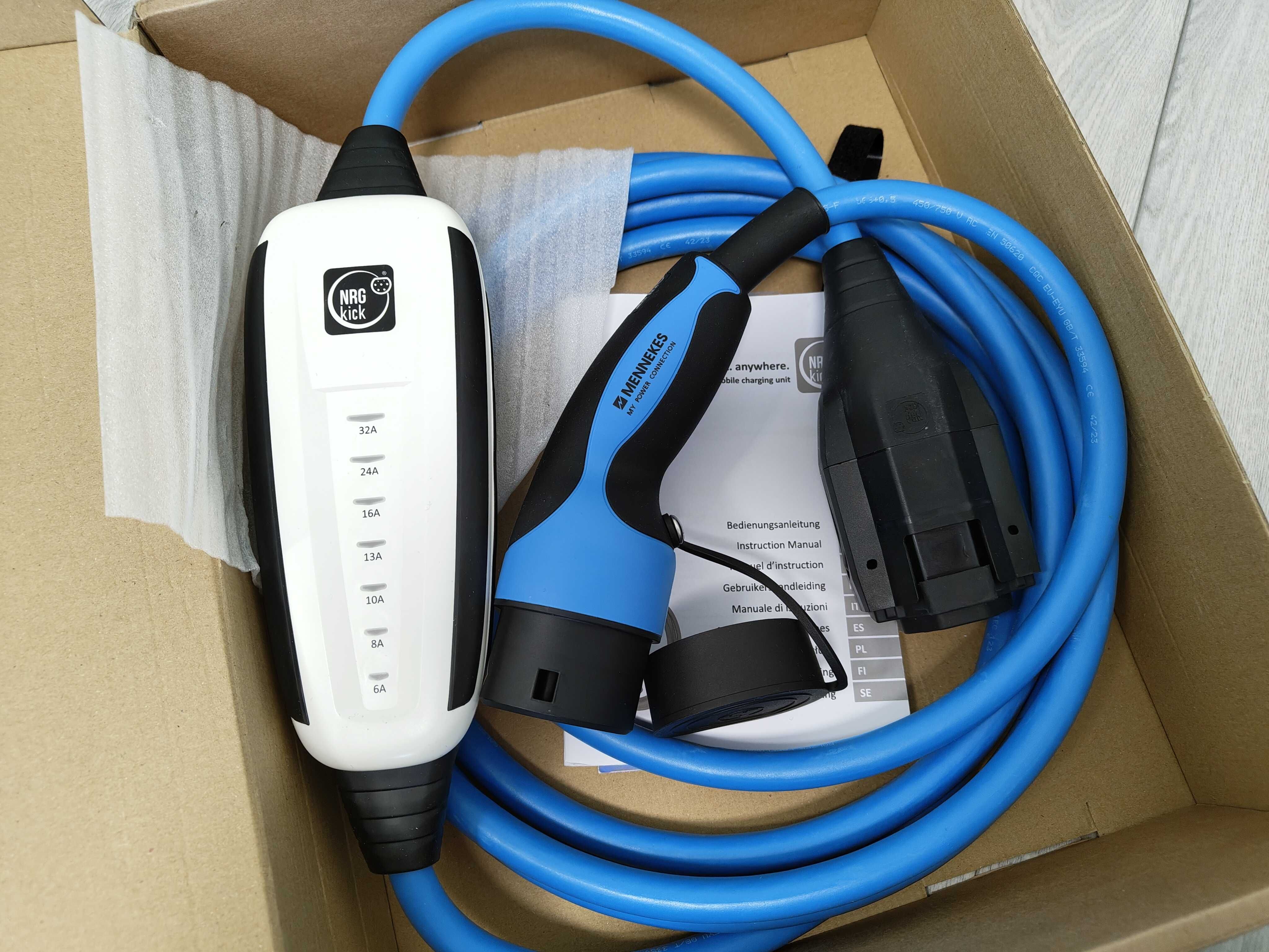 NRGkick Pure 5m Ładowarka do auta EVSE WiFi GPS SIM z opłaconym PV