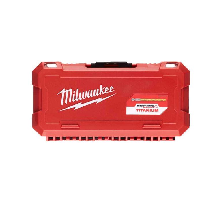 Набір свердл по металу Milwaukee RedHEX HSS-G TiN, 19 шт